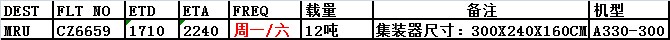 非洲空運(yùn)專線---大智通